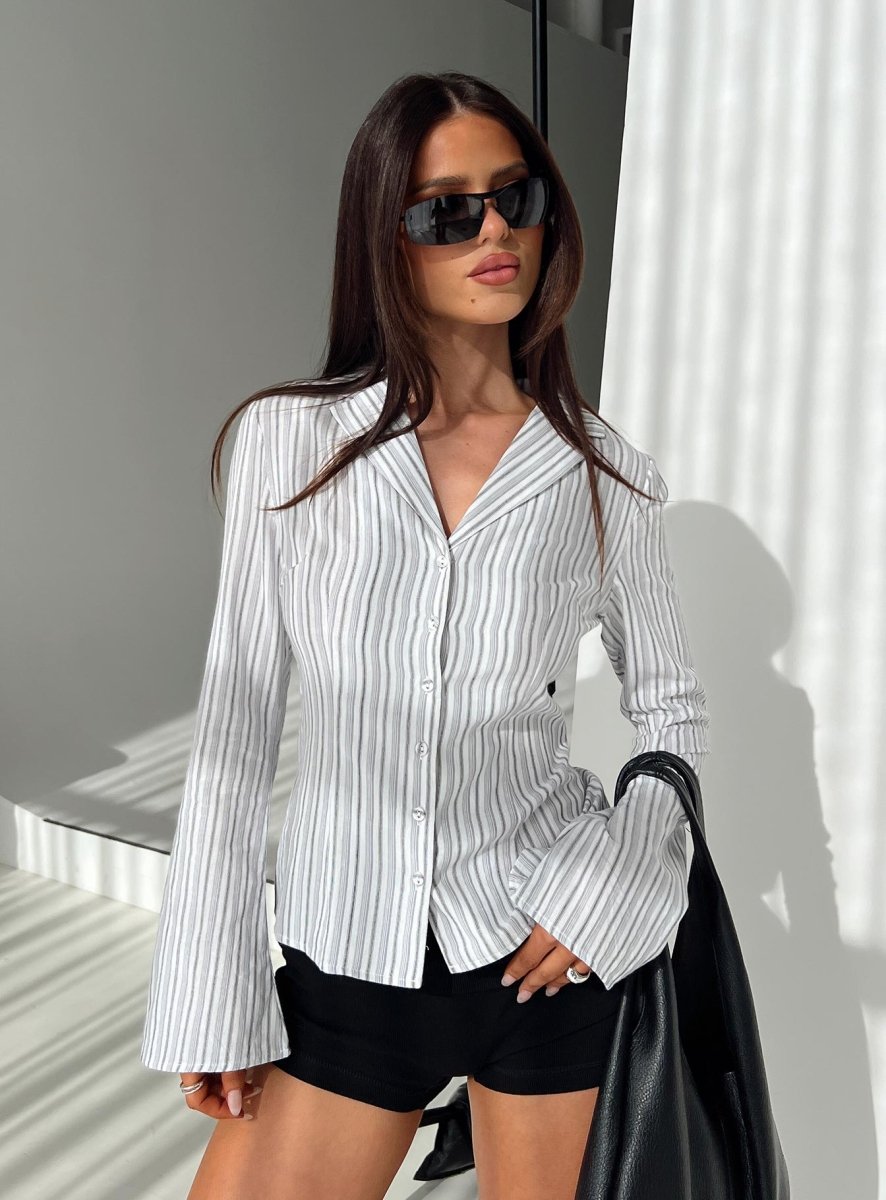 Lora™ Striped Color Blouse
