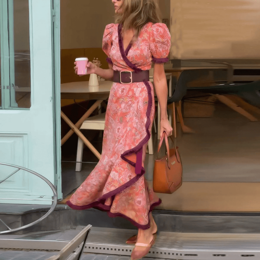 Melody - Floral Wrap Dress