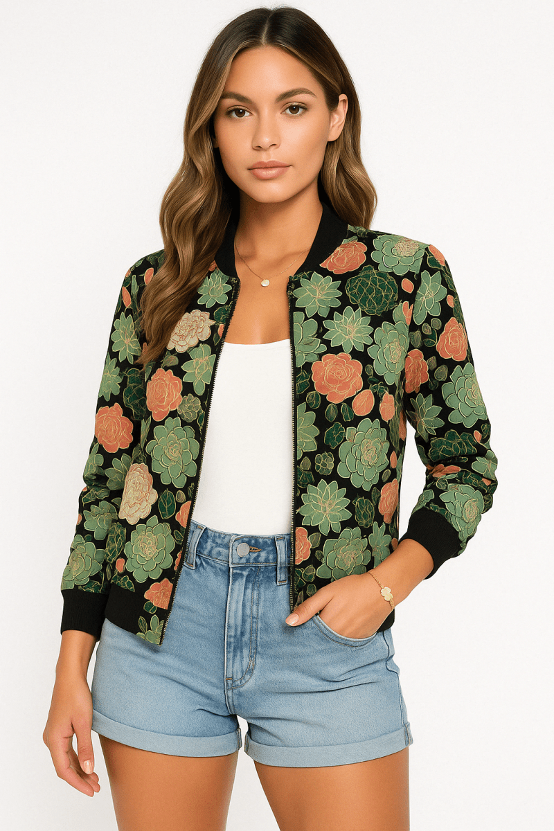 Retro Bomber Jacket – Vintage Edge, Modern Ease