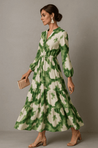 V-Neck Maxi Dress
