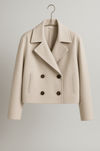 Oversized Double-Breasted Coat