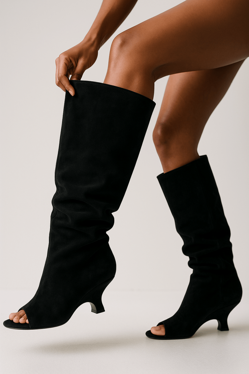 Desert Bloom Knee-High Boots