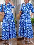 Barbara - Chain Print Dress