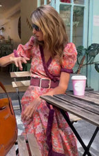 Melody - Floral Wrap Dress