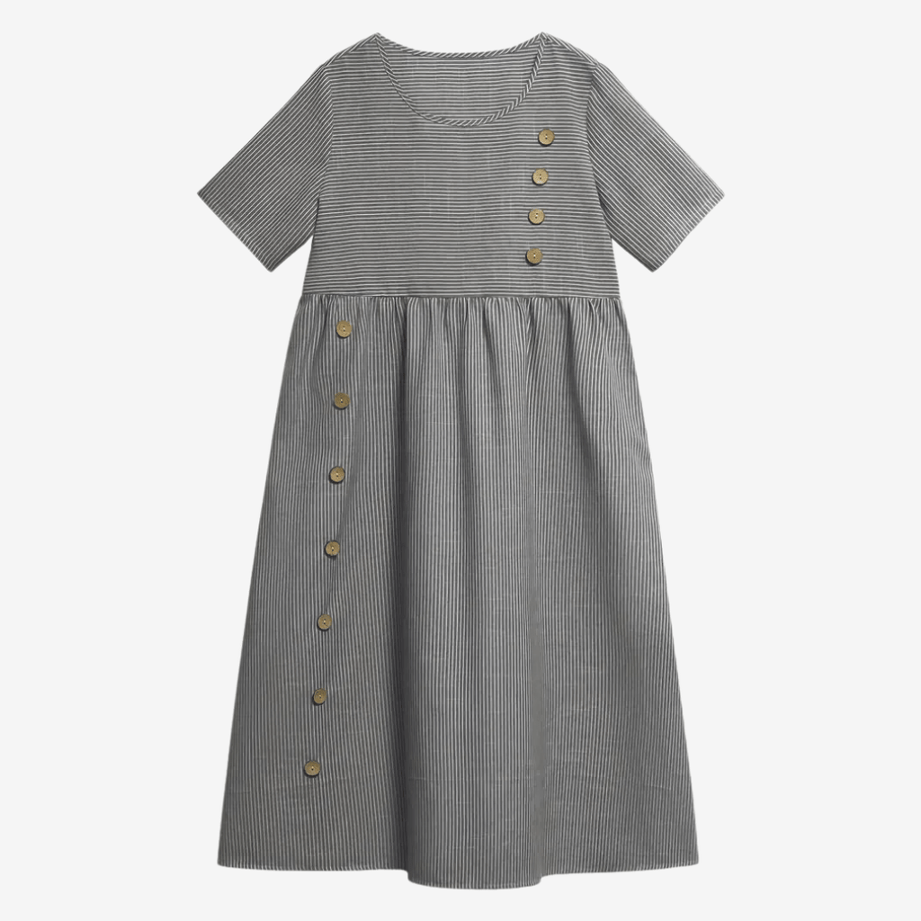 ✦ Seaside Charm Button Dress