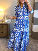 Barbara - Chain Print Dress