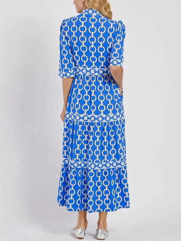 Barbara - Chain Print Dress