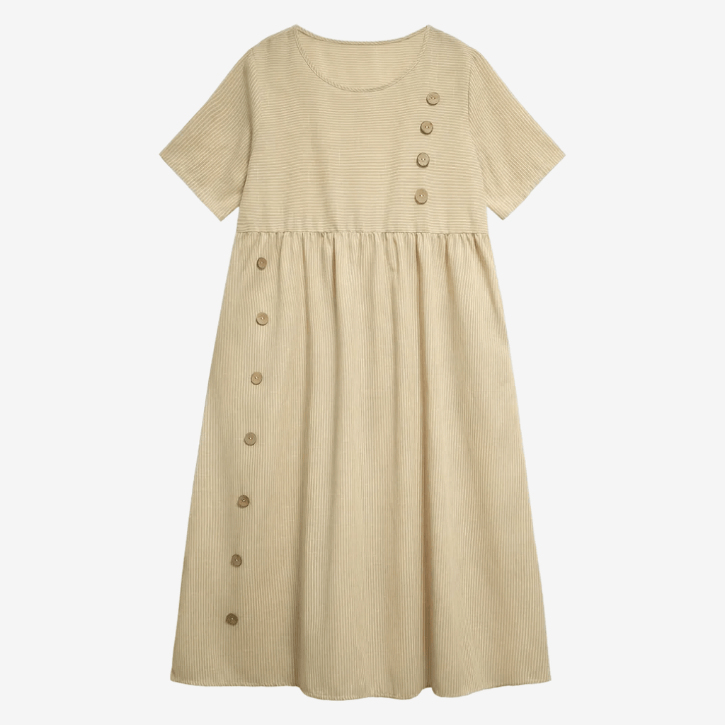 ✦ Seaside Charm Button Dress