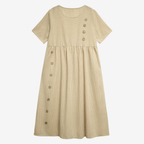 ✦ Seaside Charm Button Dress