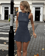 Calestra™ | London Dots Mini Dress