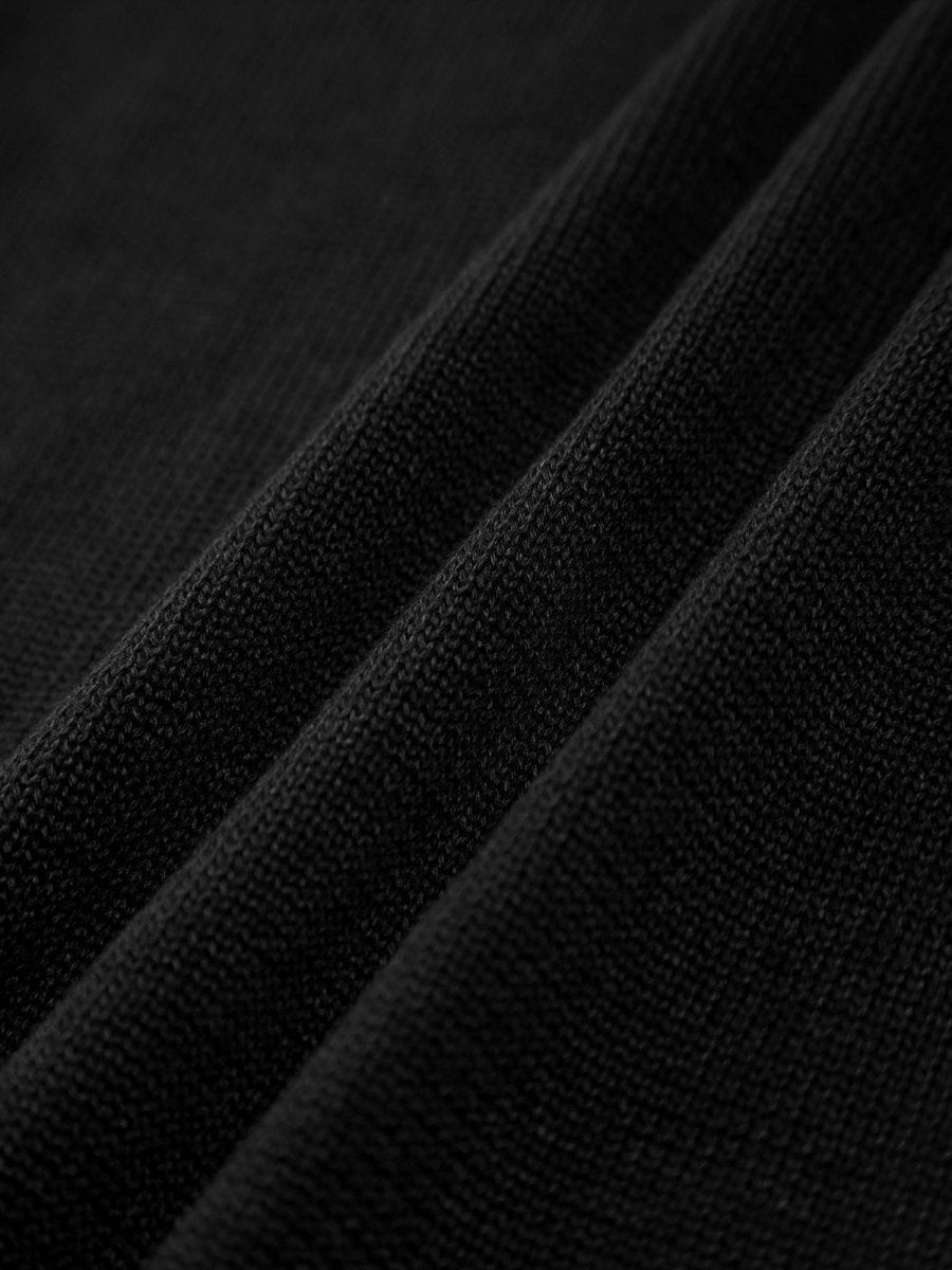 Contrast Trim Strap Knit Top