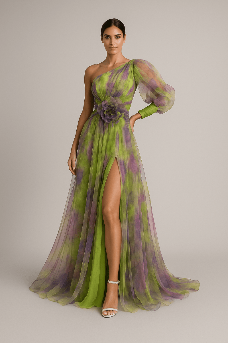 Celestia Bloom Gown Tulle Elegance