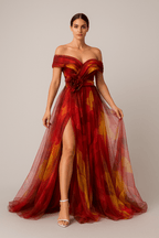 Celestia Bloom Gown Tulle Elegance