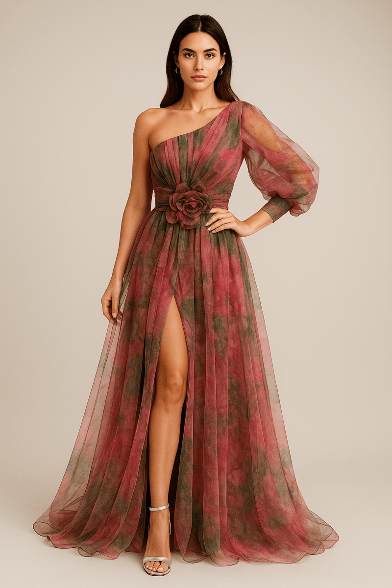 Celestia Bloom Gown Tulle Elegance