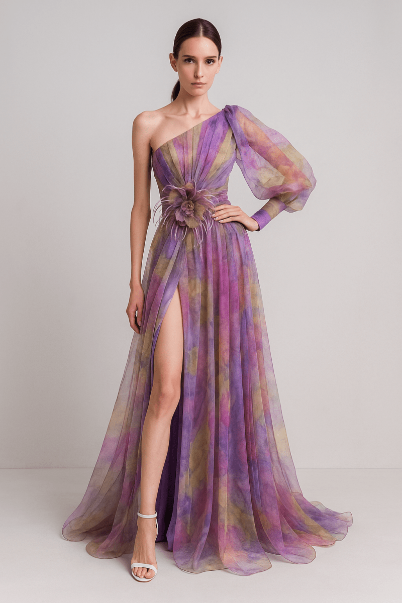 Celestia Bloom Gown Tulle Elegance