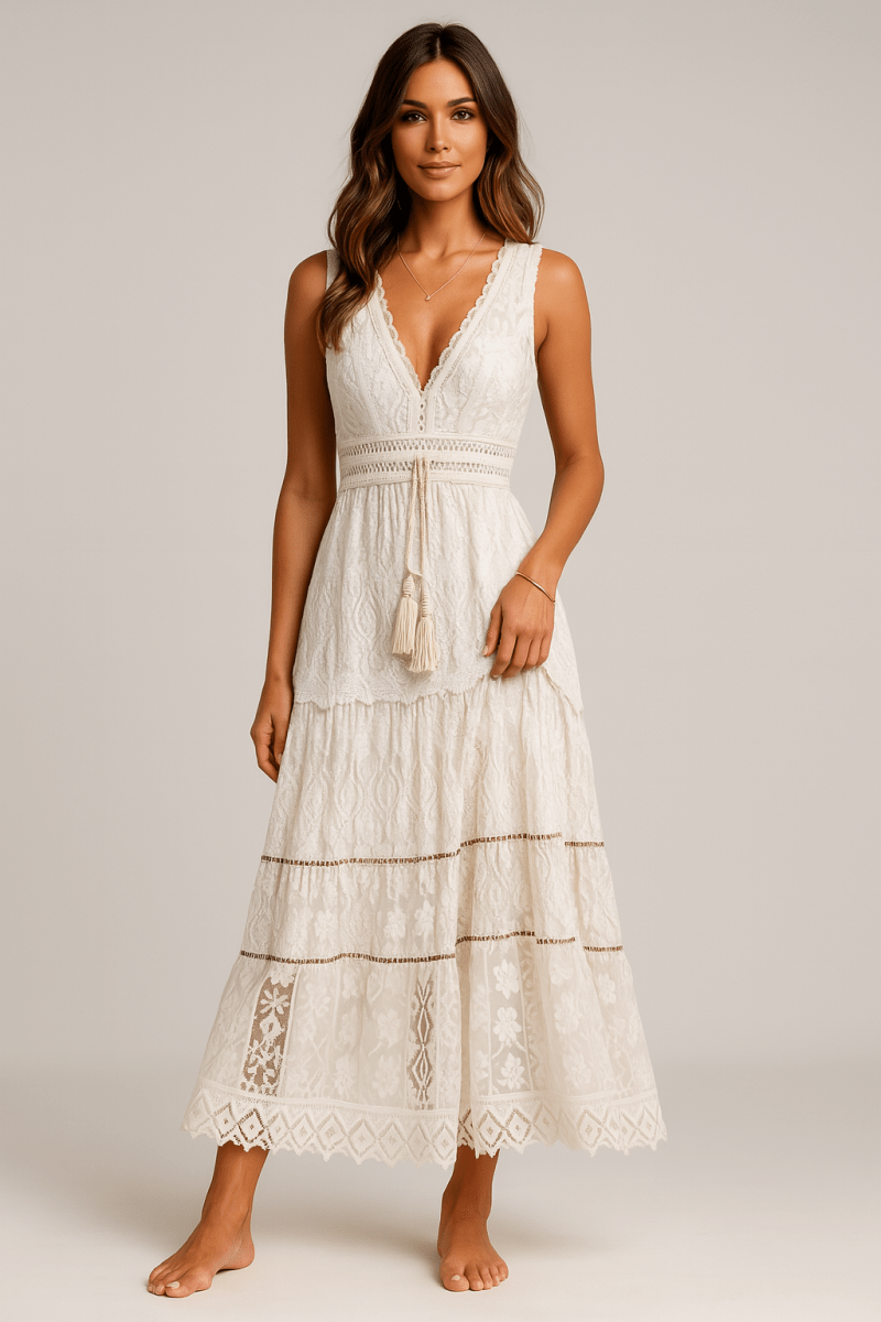 Elegant Boho Dress