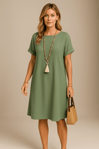 Refined Shift Dress