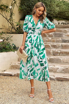 Ruby - Flattering Floral Midi Dress