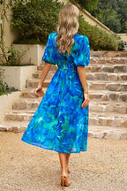 Ruby - Flattering Floral Midi Dress