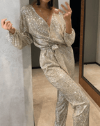 Glamorous Sequin Jumpsuit