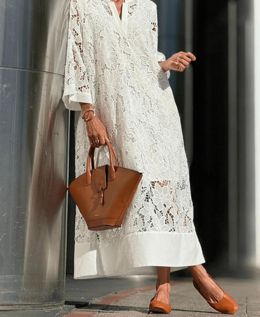 Dahlia Embroidered Dress