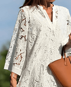 Dahlia Embroidered Dress