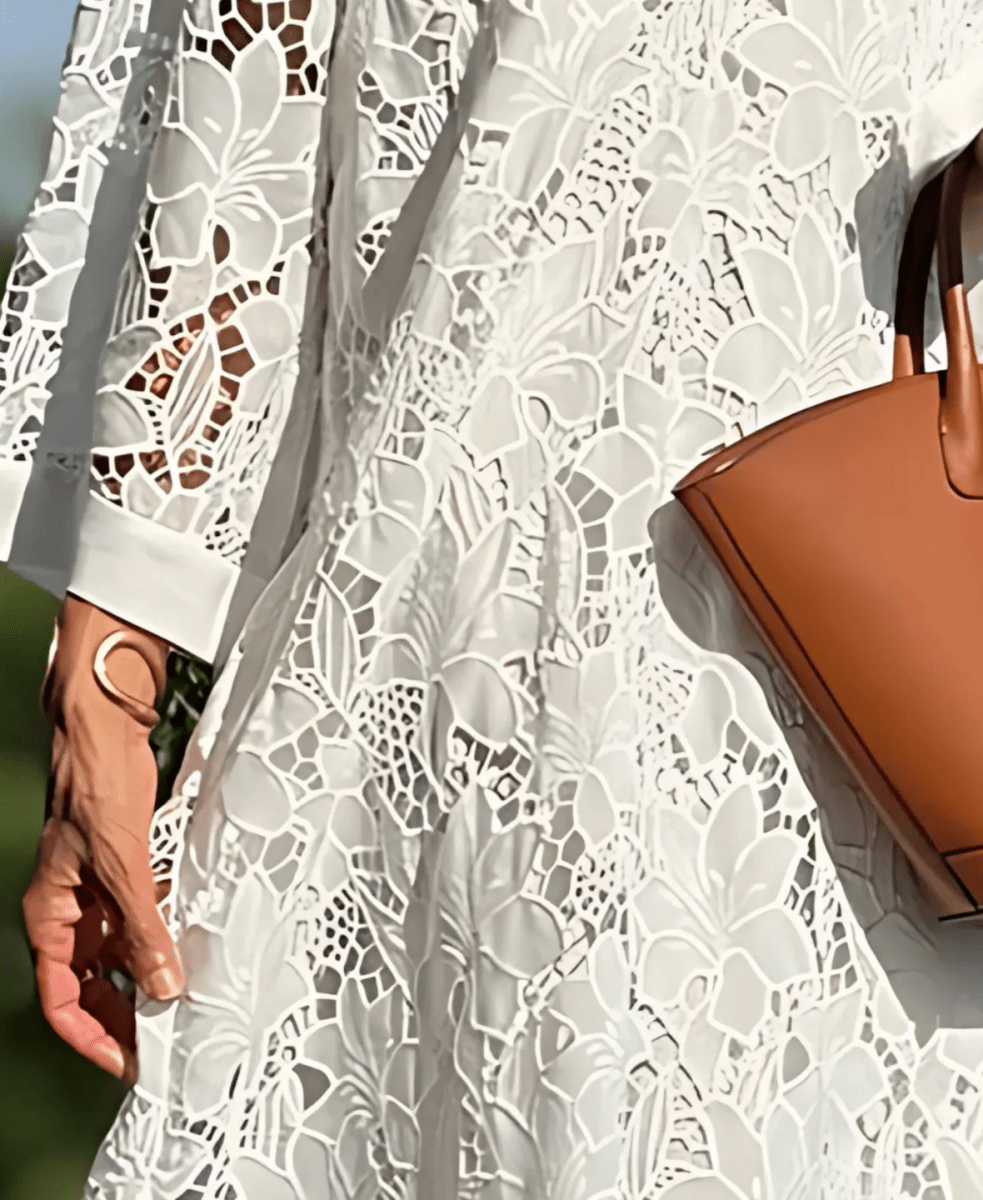 Dahlia Embroidered Dress