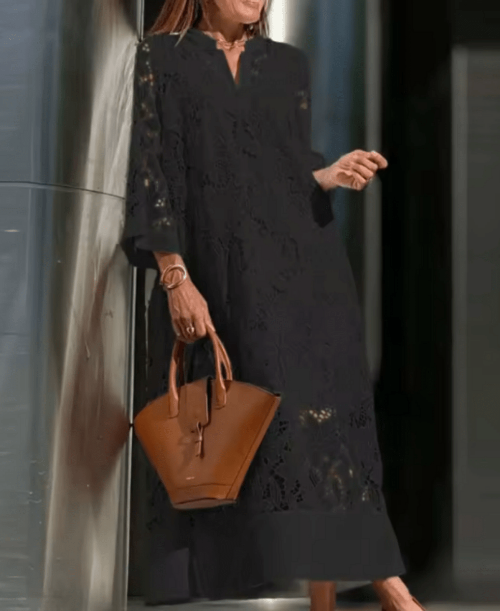 Dahlia Embroidered Dress