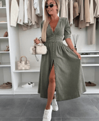 Ivanka - Stunning Denim Dress