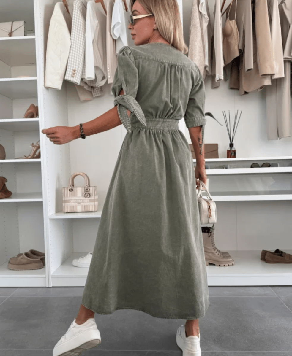 Ivanka - Stunning Denim Dress