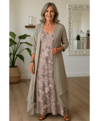 MASHA | Elegant Floral Maxi Dress