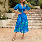 Sasha - Elegant V-Neck Dress