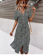 Deborah - Floral Midi Dress