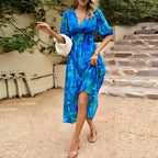 Sasha - Elegant V-Neck Dress