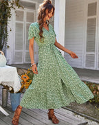 Aria - Vintage Floral Dress