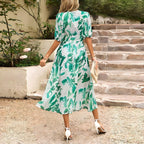 Sasha - Elegant V-Neck Dress