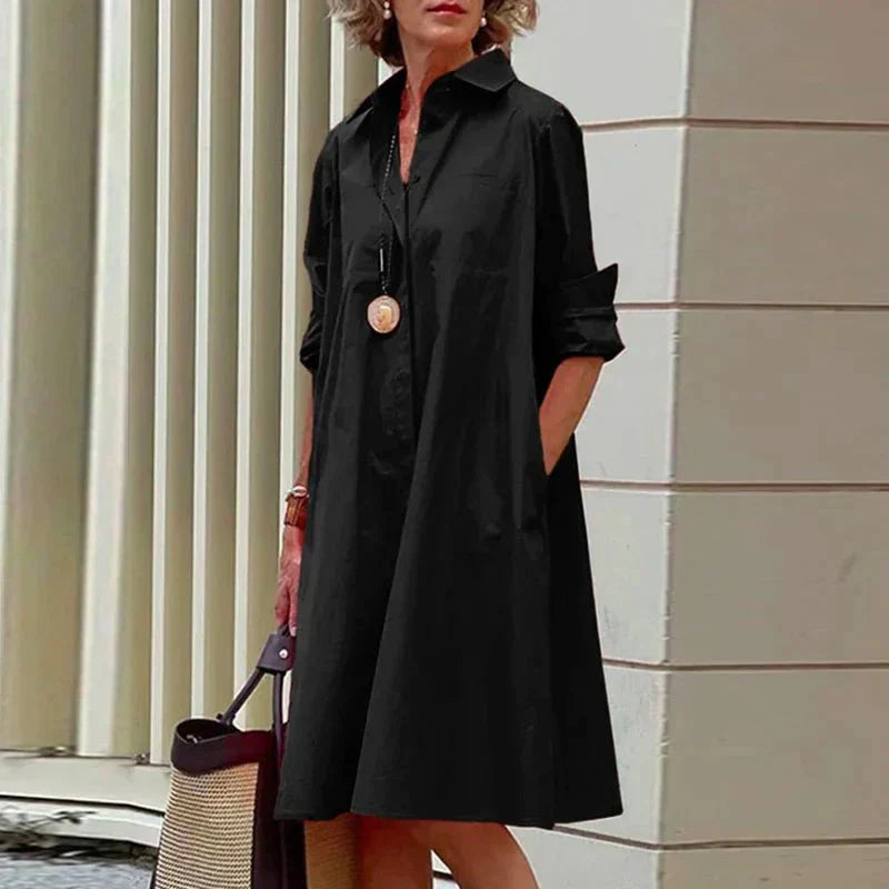 Donna - Elegant Shirt Dress