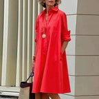 Donna - Elegant Shirt Dress