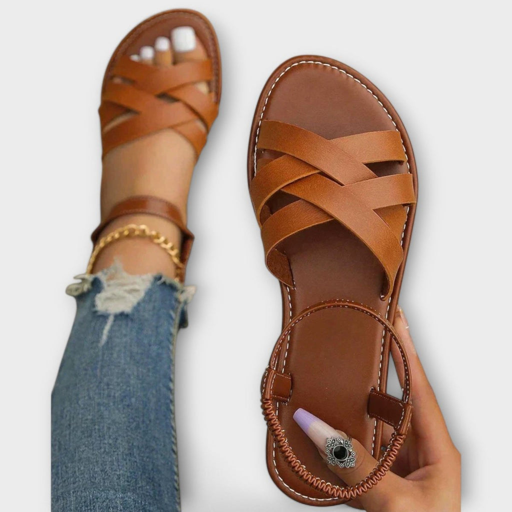 Earthtone Elegance Sandals