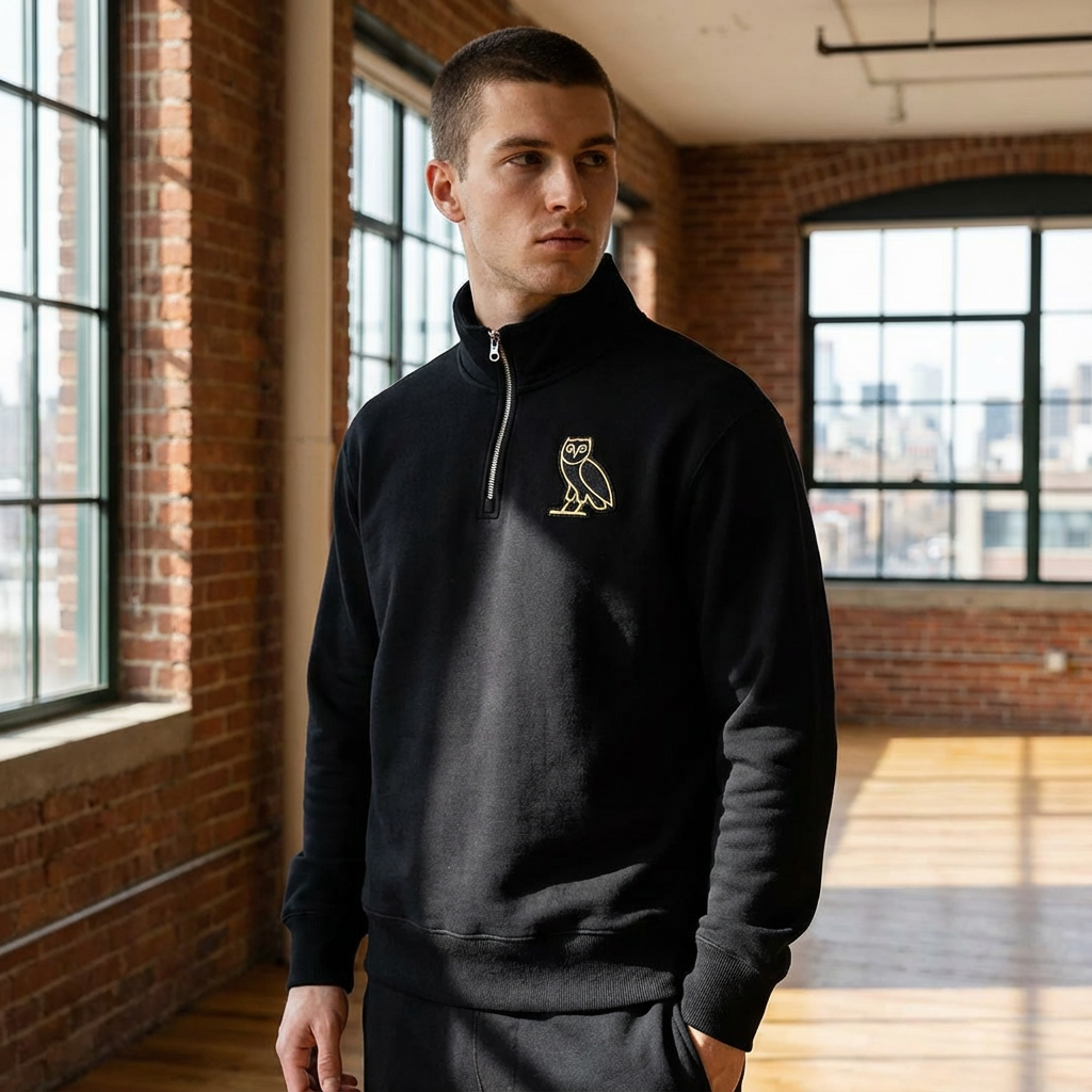 OVO Quarter Zip