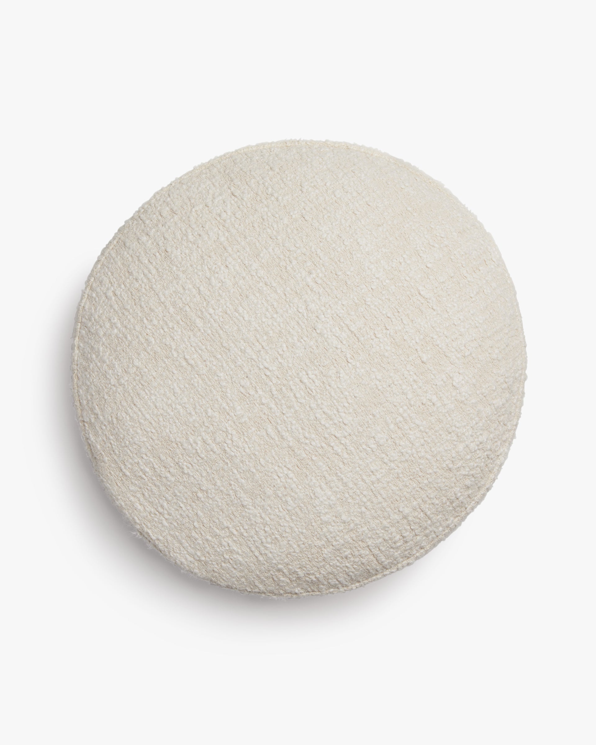 Boucle Round Pillow Cover