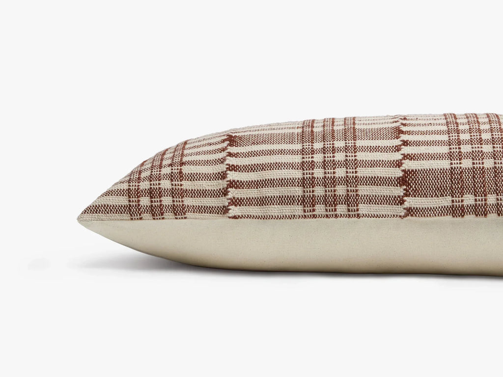 Broken Lines Lumbar Pillow Cover