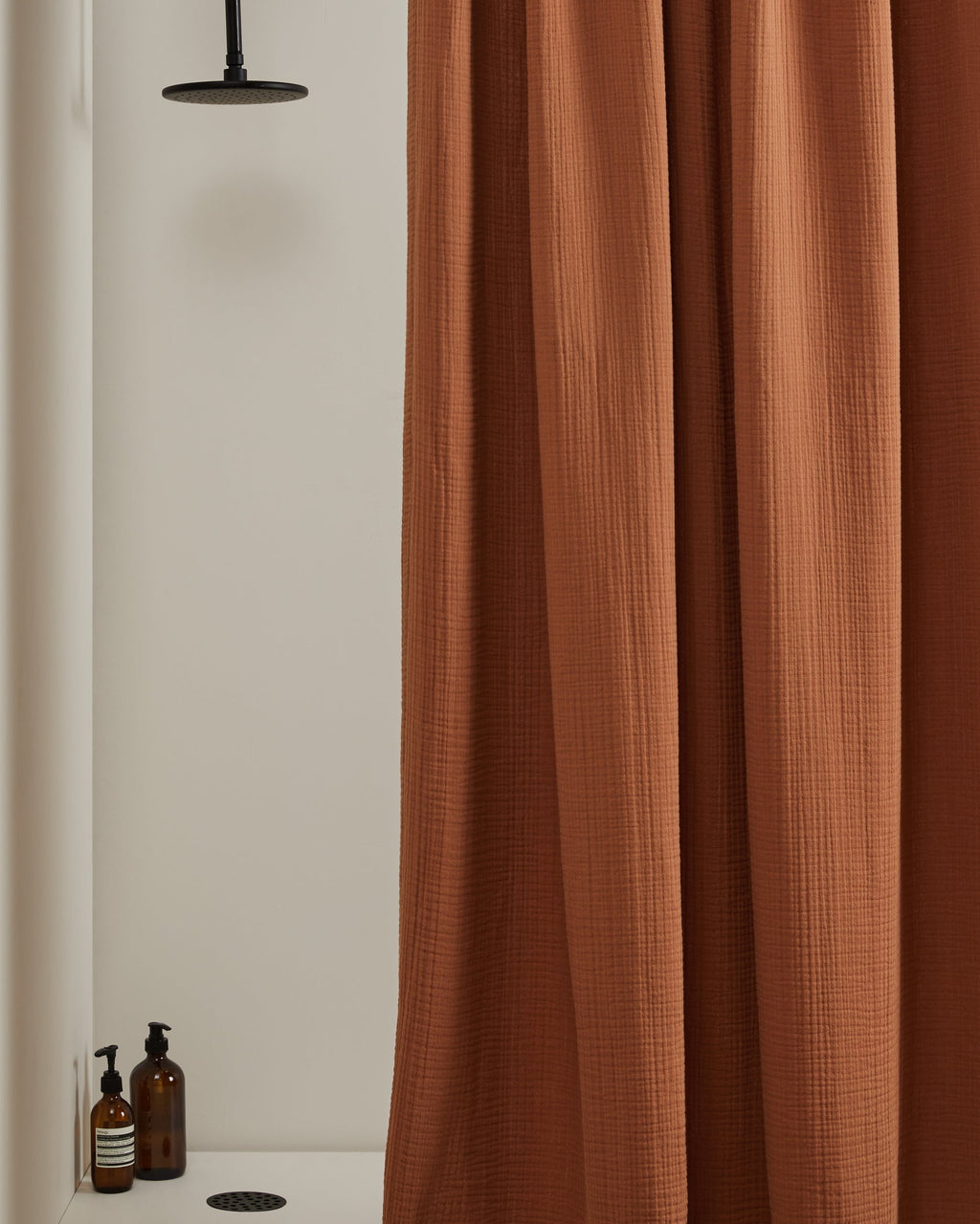 Organic Cloud Cotton Shower Curtain