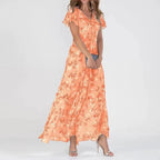 Lidia - Floral Long Dress