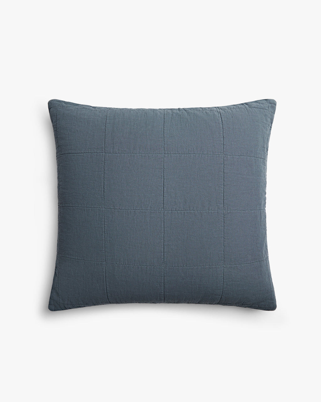 Linen Box Quilted Euro Sham