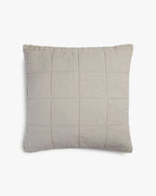 Linen Box Quilted Euro Sham
