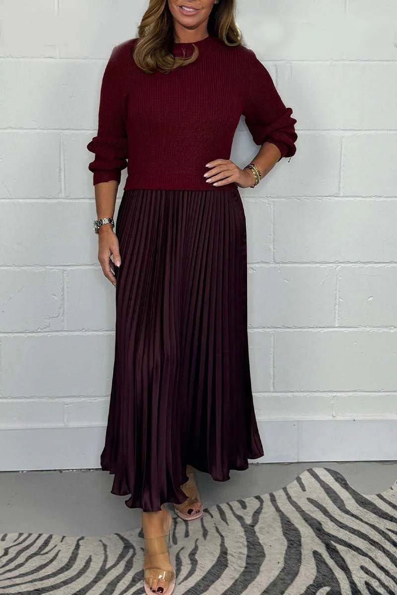 Maya - Jumper with Maxi Skirt
