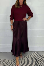 Maya - Jumper with Maxi Skirt