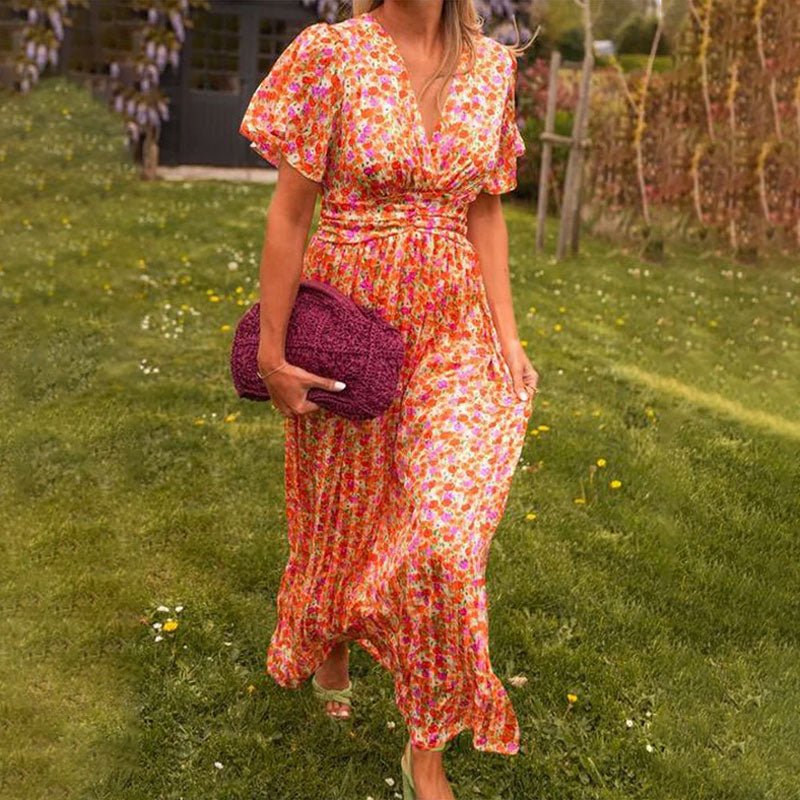 Classic V-Neck Dress