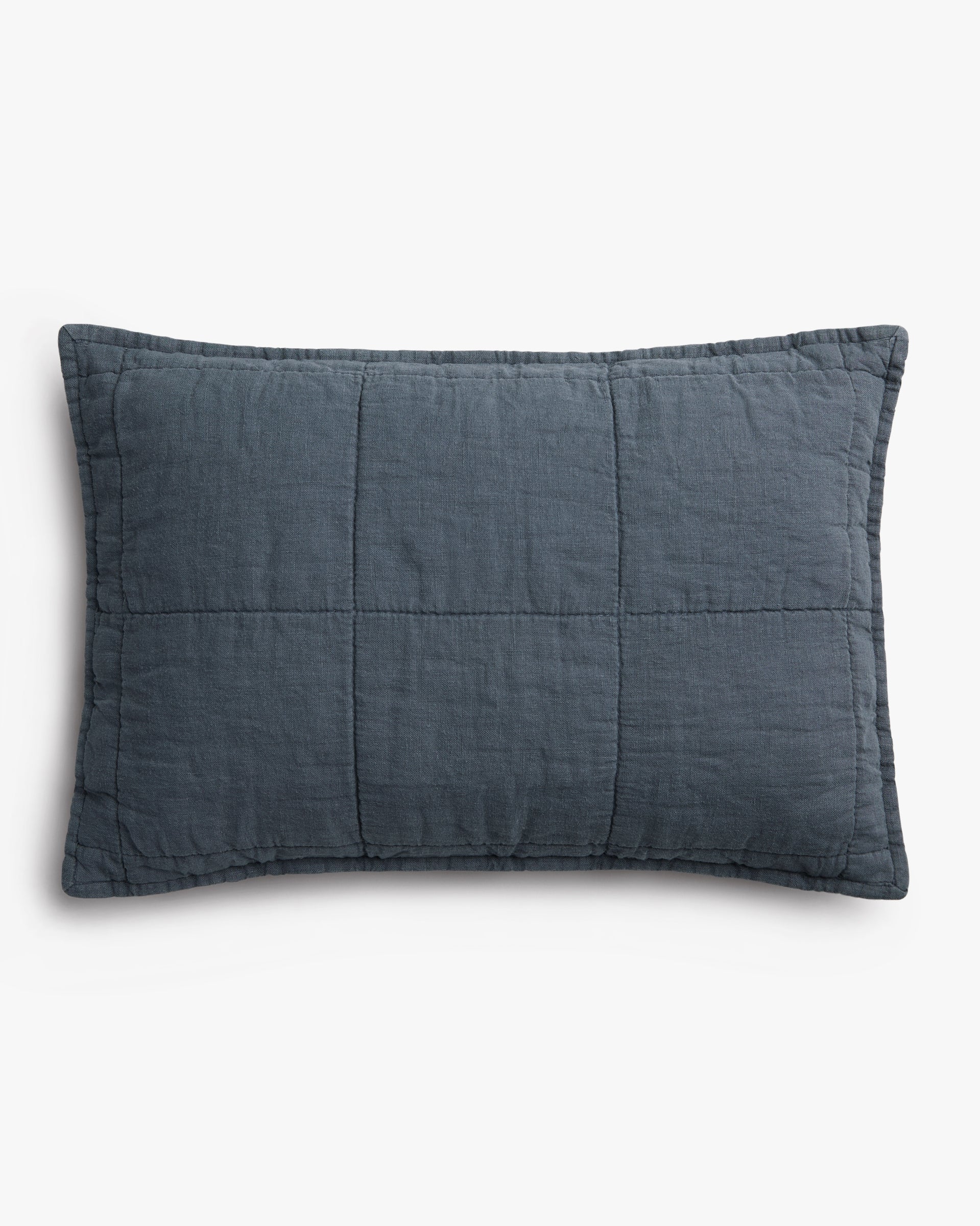 Toddler Linen Box Quilted Sham